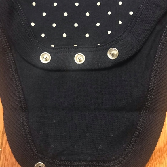 GAP Baby Eyelet Ruffle Bodysuit Dark night - Picture 6 of 8